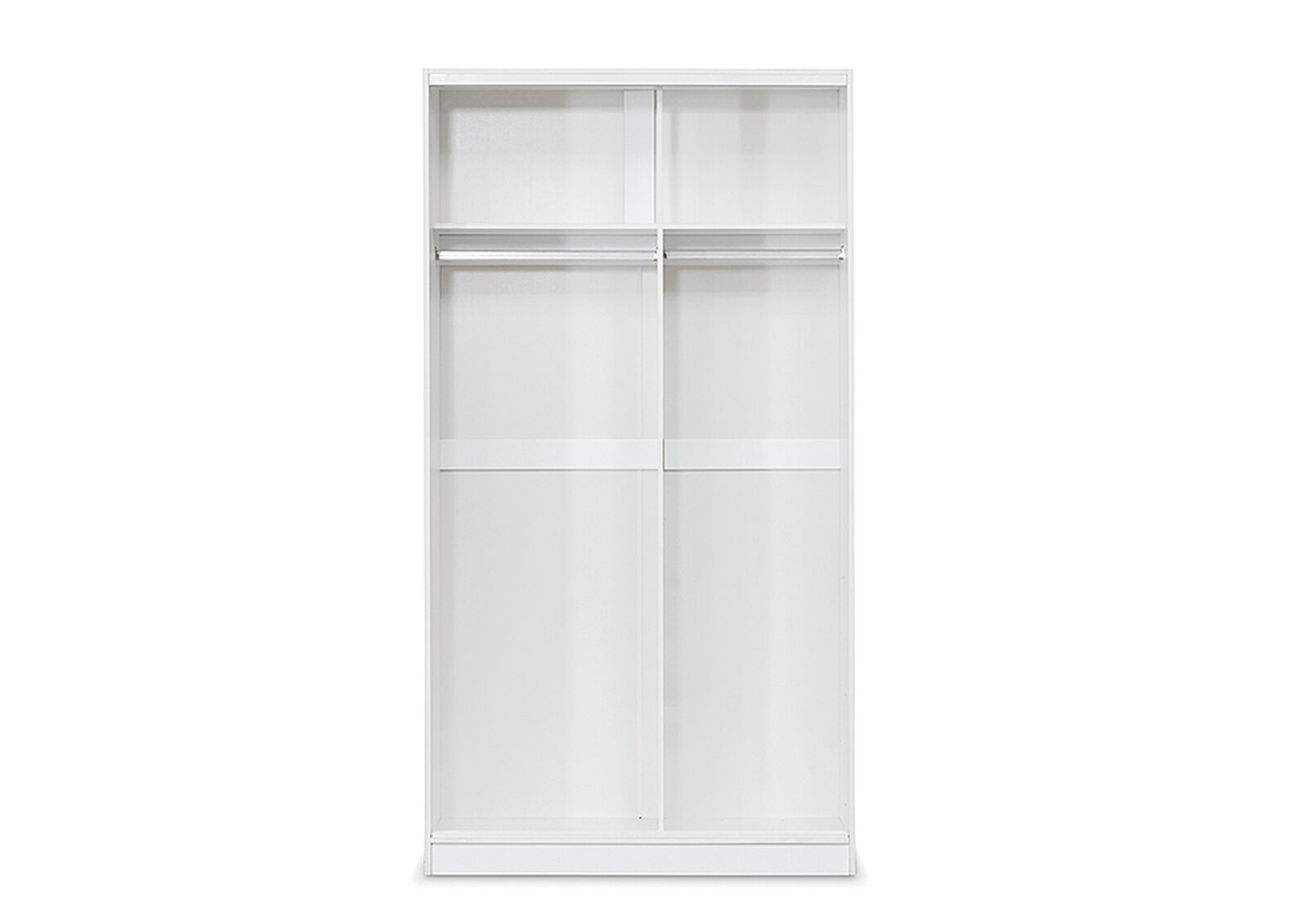 SPACEMASTER BABYLON - Medium Robe with 1 x Mirrored Door and 1 X Panel Door SPACEMASTER BABYLON