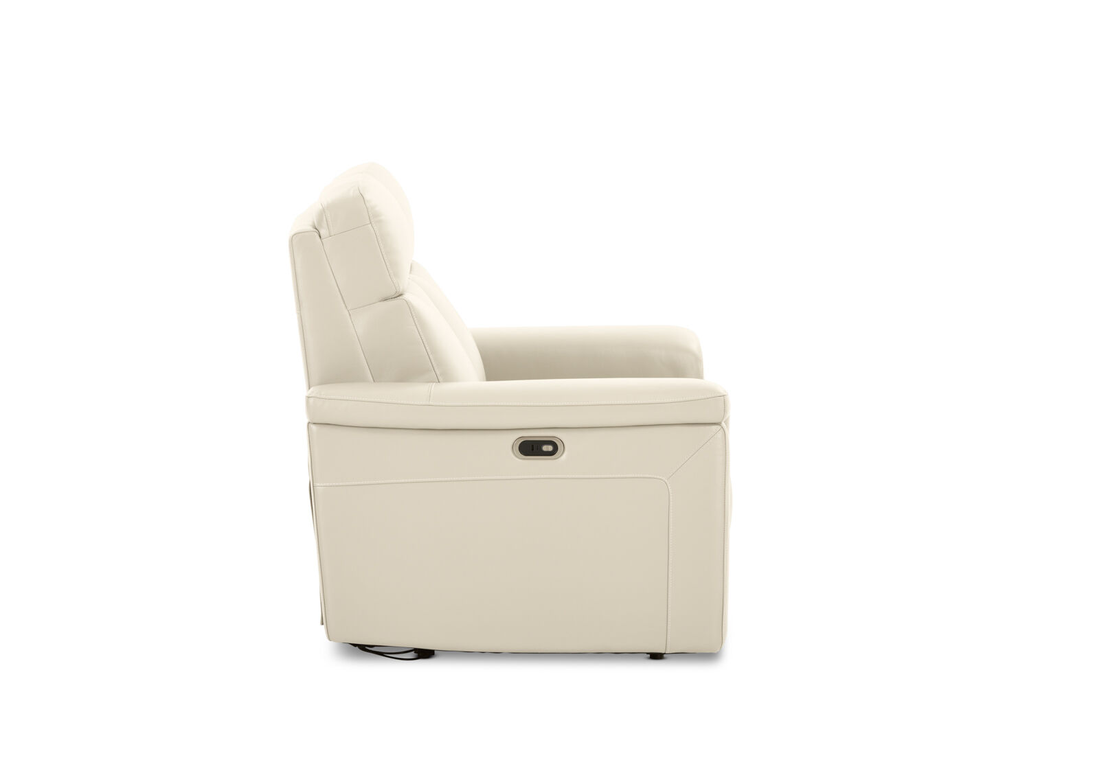SERGIO LEATHER - 2 Seater with Electric Recliners SERGIO LEATHER