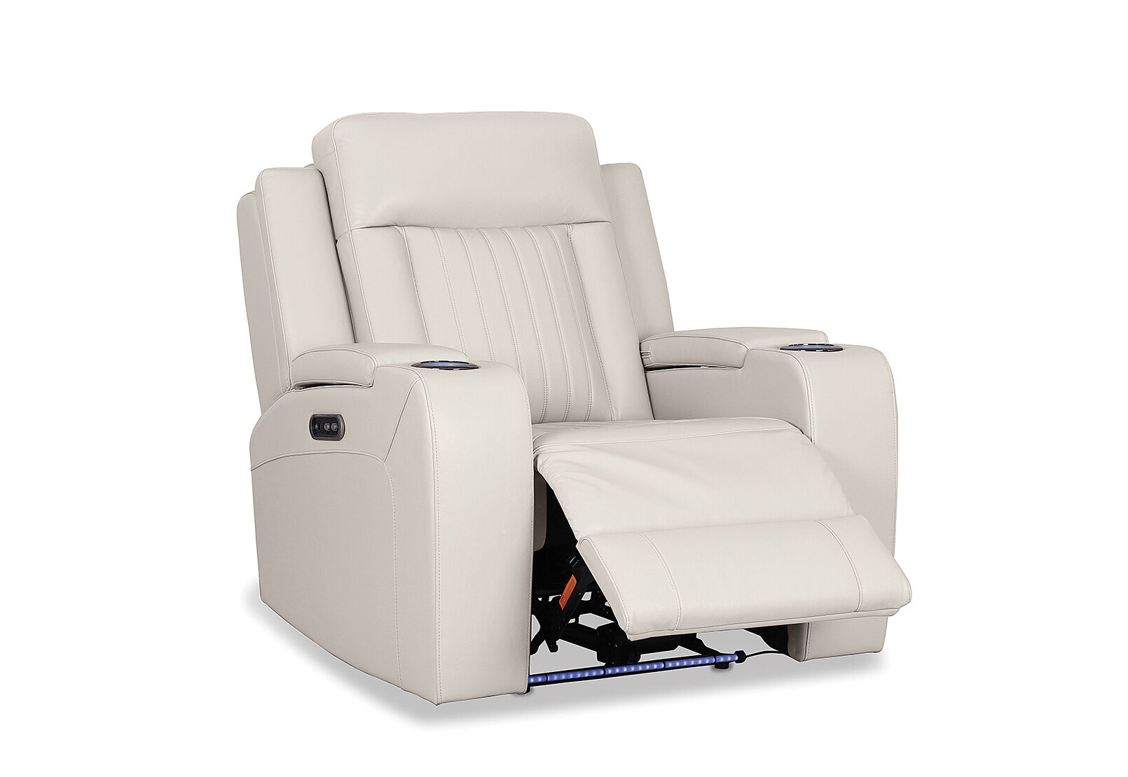 OYSTER JULIUS Leather Electric Recliner