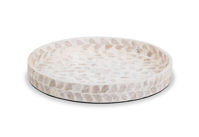 ALINA - 33cm Capiz Round Tray