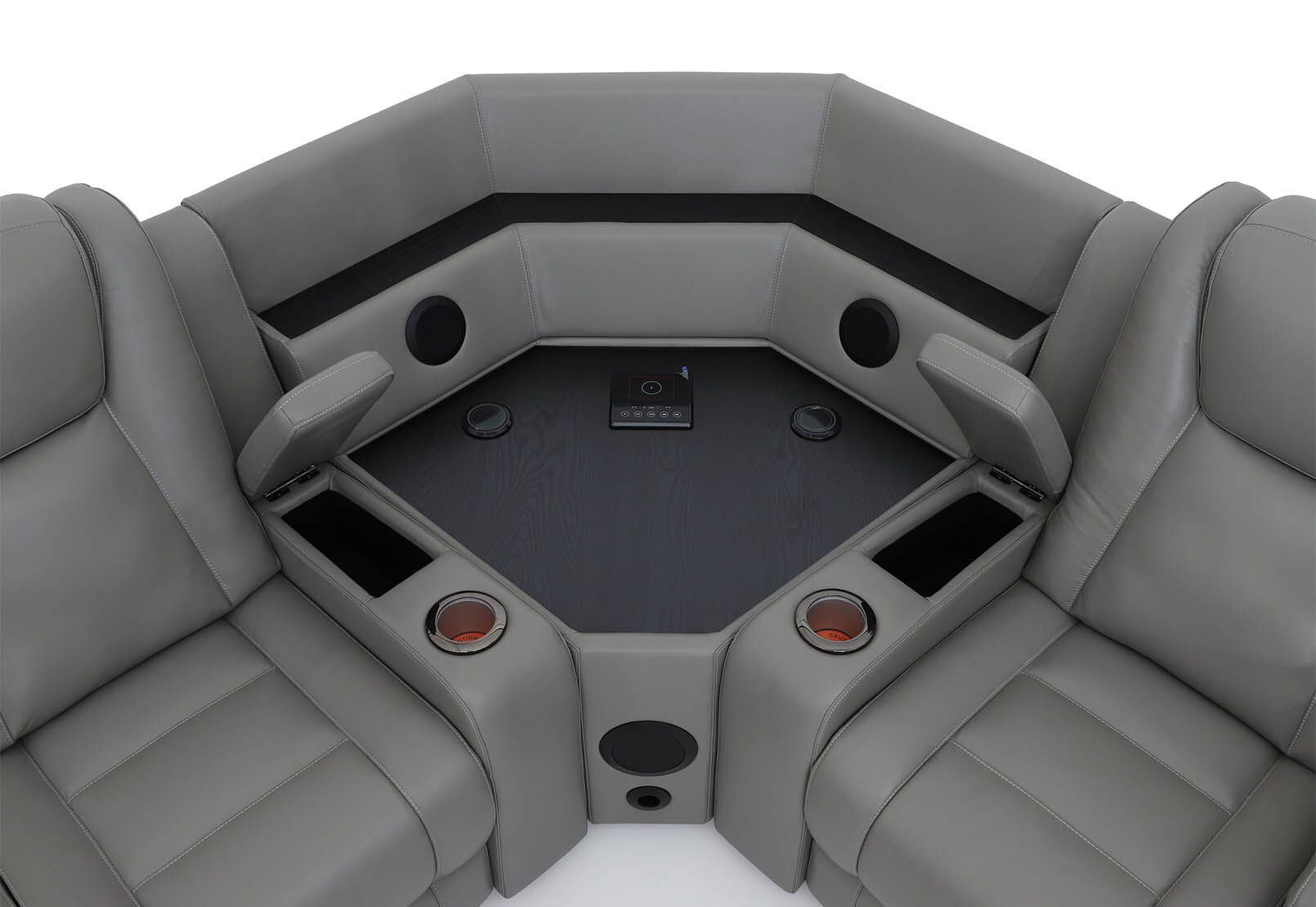SENTINAL MK2 LEATHER - 5 Piece Corner with RHF Console SENTINAL MK2 LEATHER