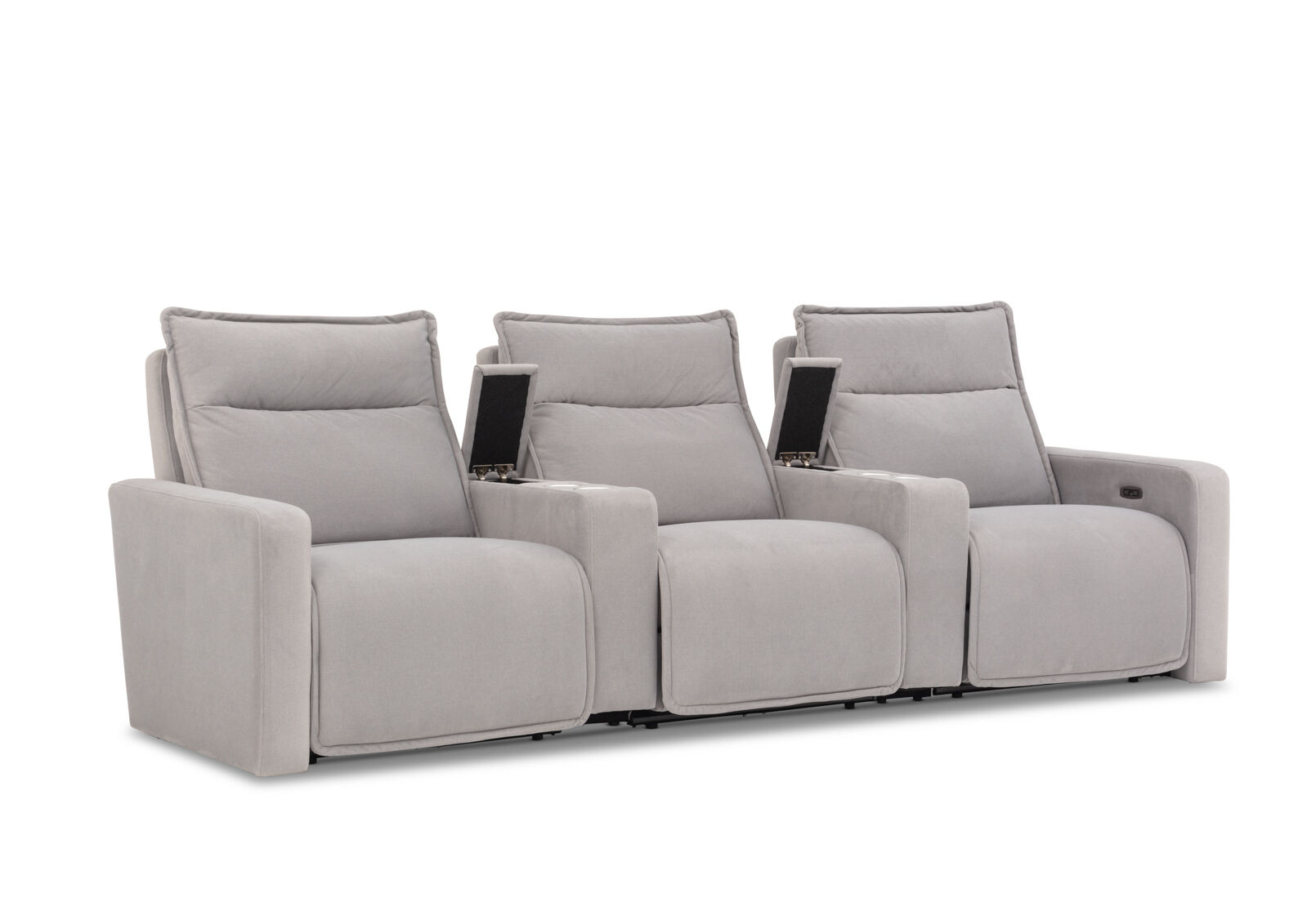 ALCINA FABRIC - 3 Seater Theatre Suite ALCINA FABRIC