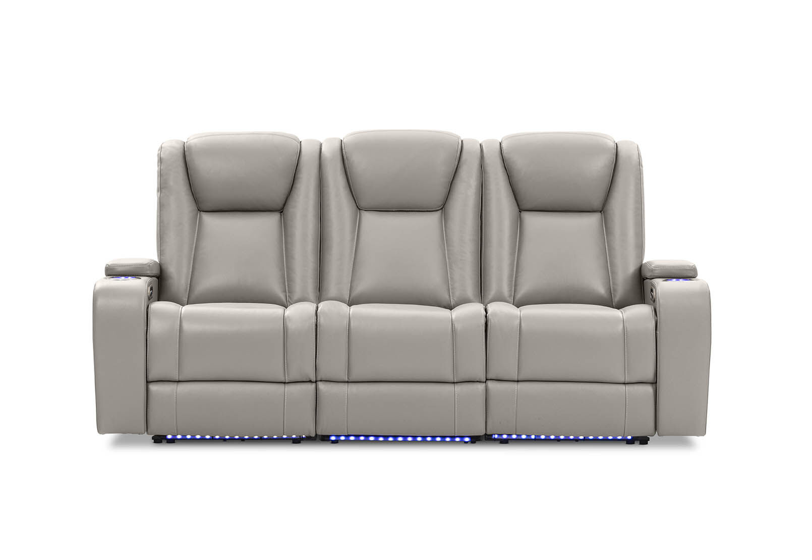 SENTINAL MK2 LEATHER - 3 Seater with 2 Electric Recliners SENTINAL MK2 LEATHER