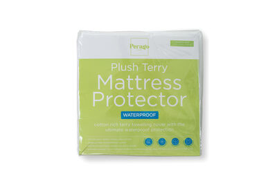 QUEEN MATTRESS PROTECTOR - Plush Terry Mattress Protector