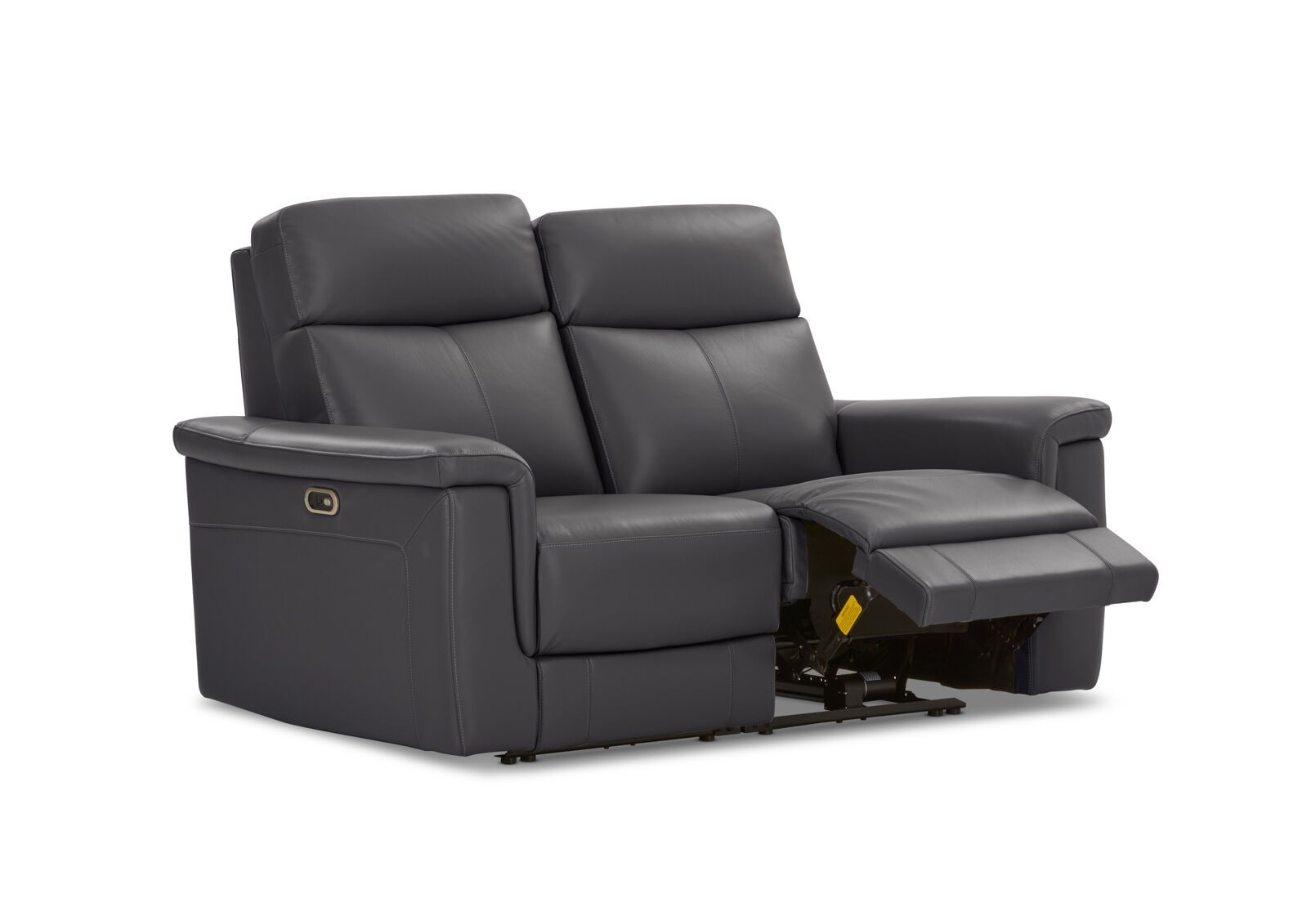 SERGIO LEATHER - 2 Seater with Electric Recliners SERGIO LEATHER