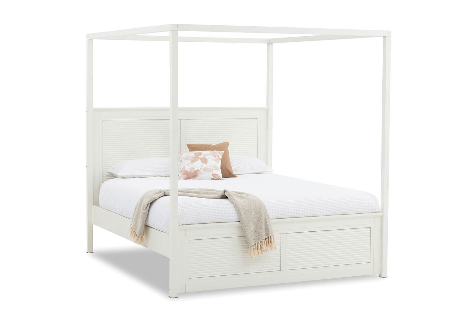 LOCKLYN - 4 Post Queen Bed LOCKLYN