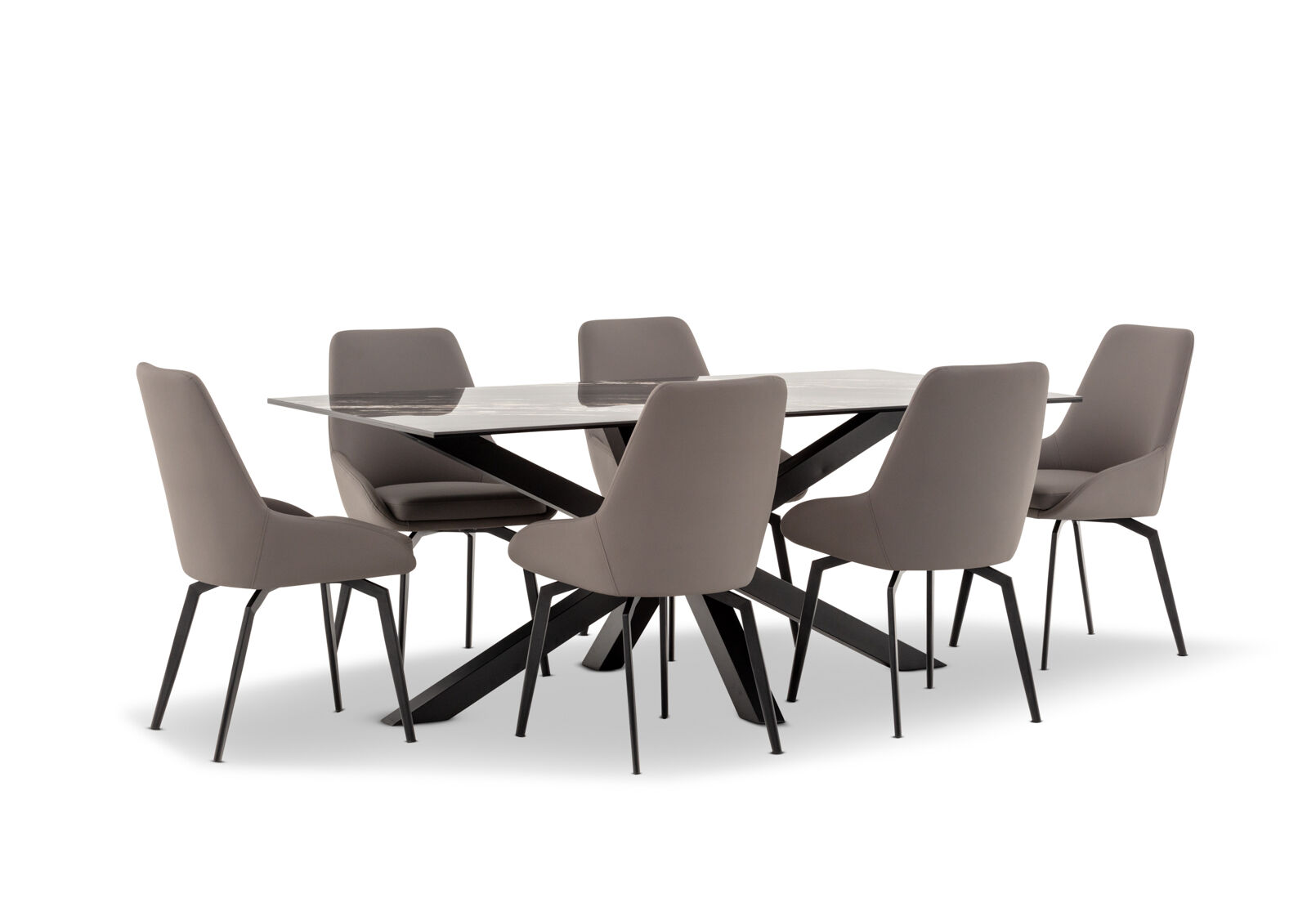 BRONTES - 7 Piece Dining Suite BRONTES