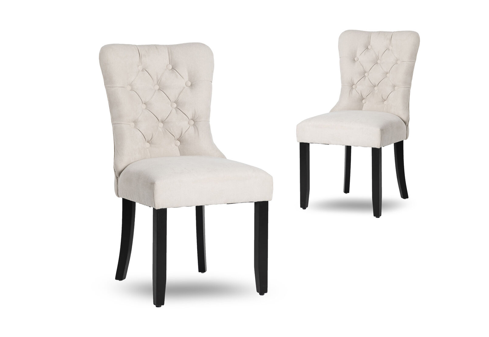GERALDO - Set of 2 Dining Chairs GERALDO