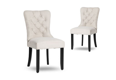 GERALDO - Set of 2 Dining Chairs