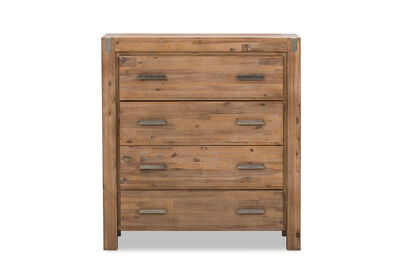 SILVERWOOD - 4 Drawer Tall Chest