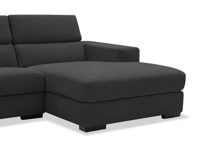 DARIO FABRIC - Corner Lounge with RHF Chaise