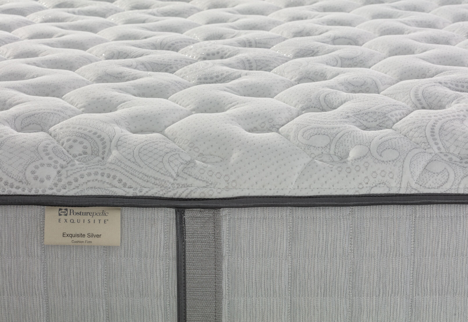 EXQUISITE SILVER CUSHION FIRM