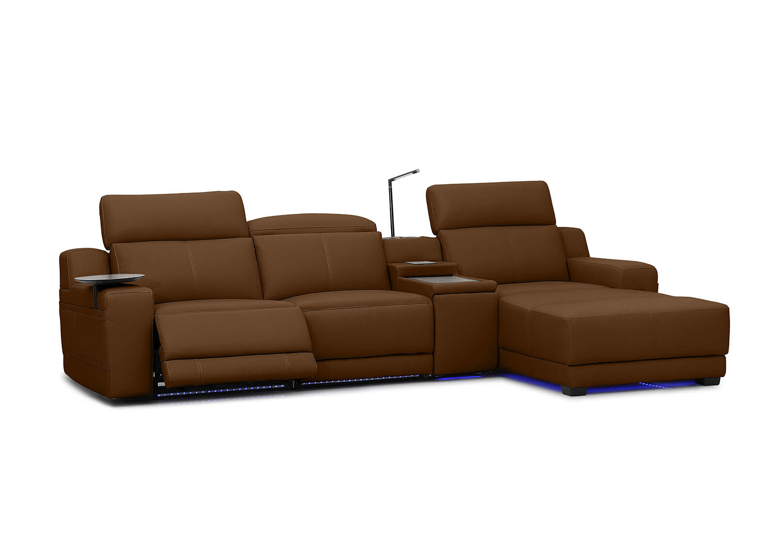 CASSIUS MK2 LEATHER - 3 Seater RHF Chaise CASSIUS MK2 LEATHER