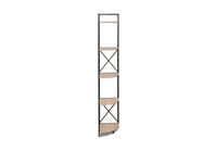 DUNN - 5 Tier Corner Bookcase DUNN