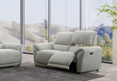 KYLON FABRIC - 2 Seater Electric Recliners