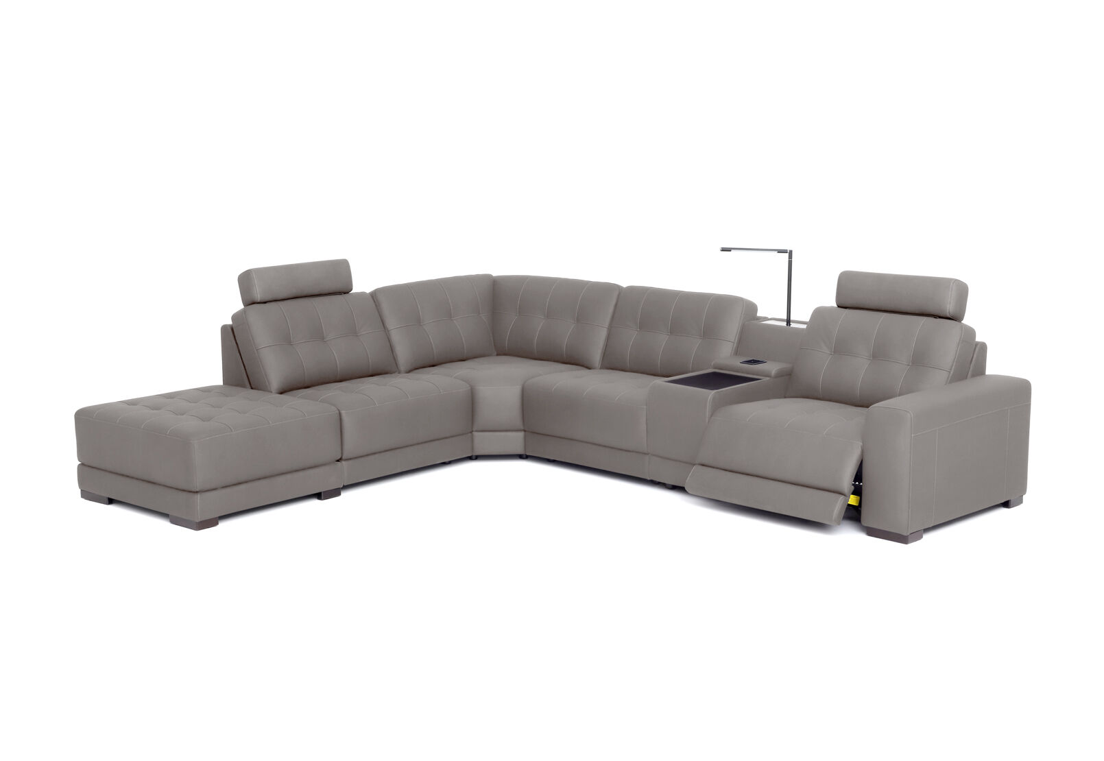 COWPER FABRIC - Corner Lounge with LHF Chaise COWPER FABRIC