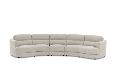 ELISEO FABRIC - 5 Seater Sofa