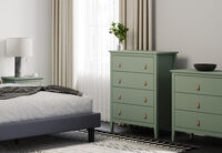 STANFORD - Olive Green Tall Chest STANFORD