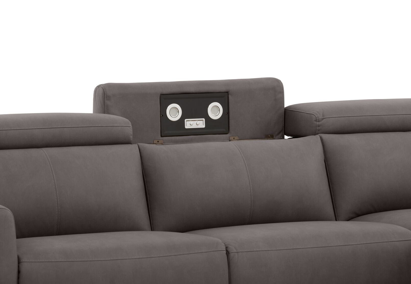 GAGE FABRIC - 3 Seater Sofa with Electric Recliner and RHF Chaise GAGE FABRIC