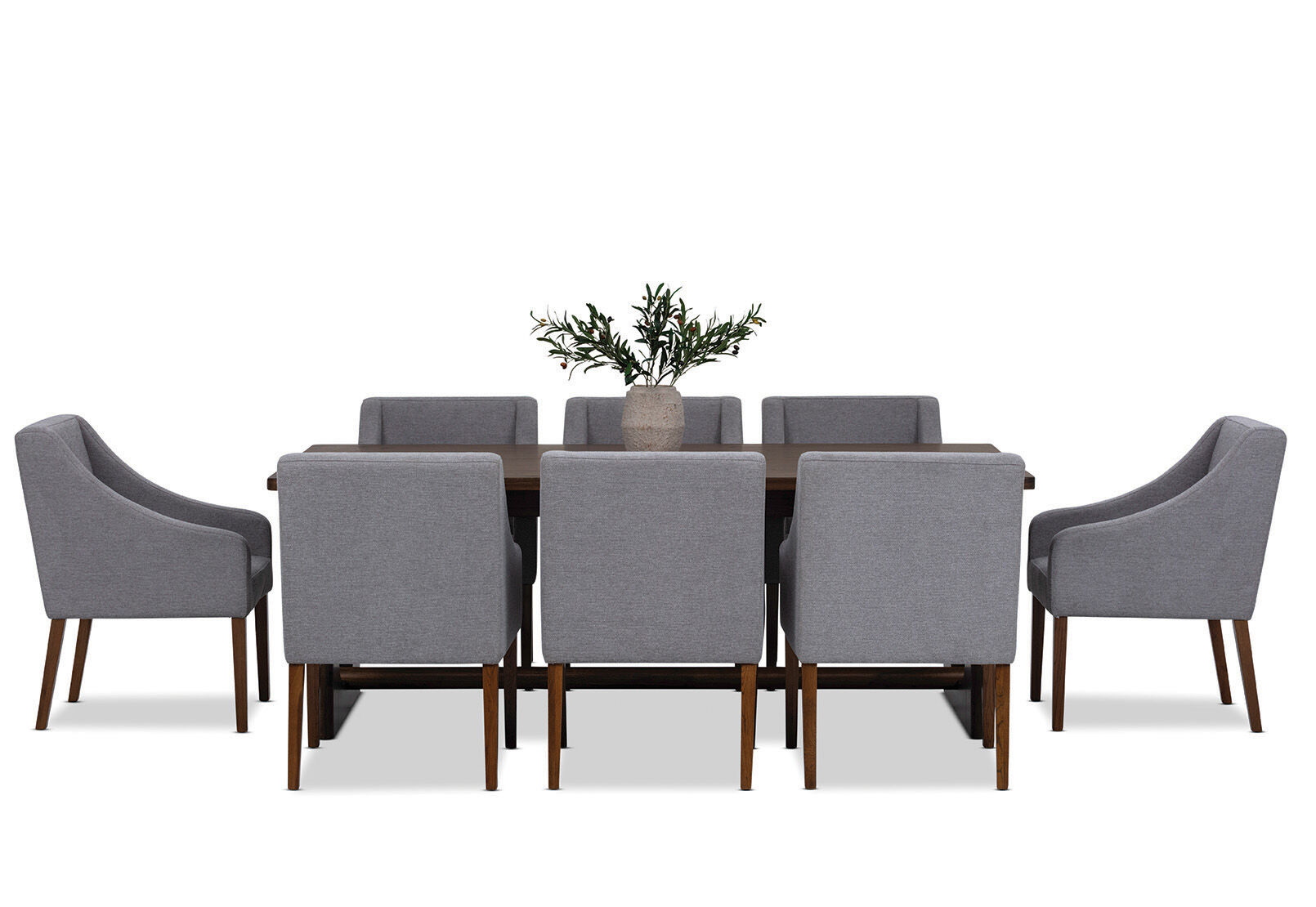 NICCOLO - 9 Piece Extension Dining Suite with Volante Dining Chairs NICCOLO
