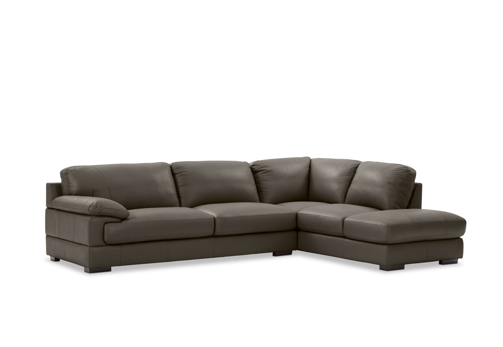 CANDACE LEATHER - Corner RHF Chaise CANDACE LEATHER