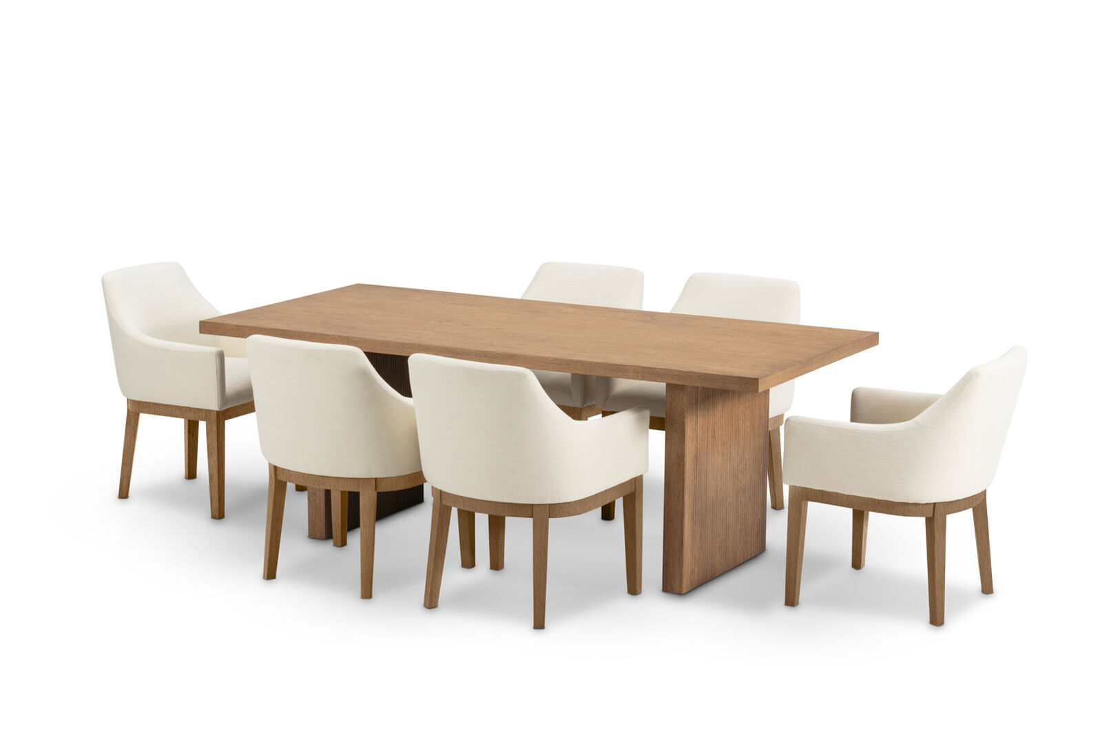 THORIN - 7 Piece Suite with Armondo Dining Chairs. THORIN