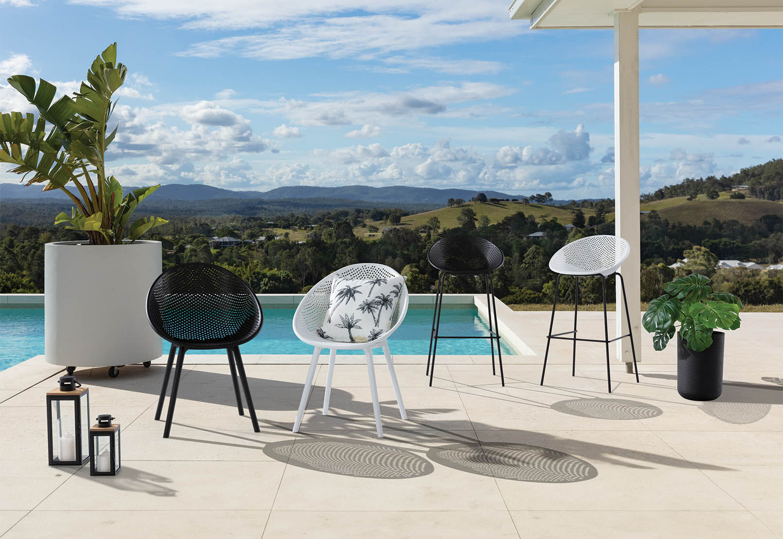 XAVIAN - Outdoor Bar Chair XAVIAN