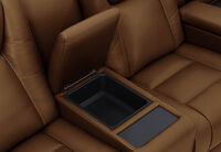 SENTINAL MK2 LEATHER - 5 Piece Corner with LHF Console SENTINAL MK2 LEATHER