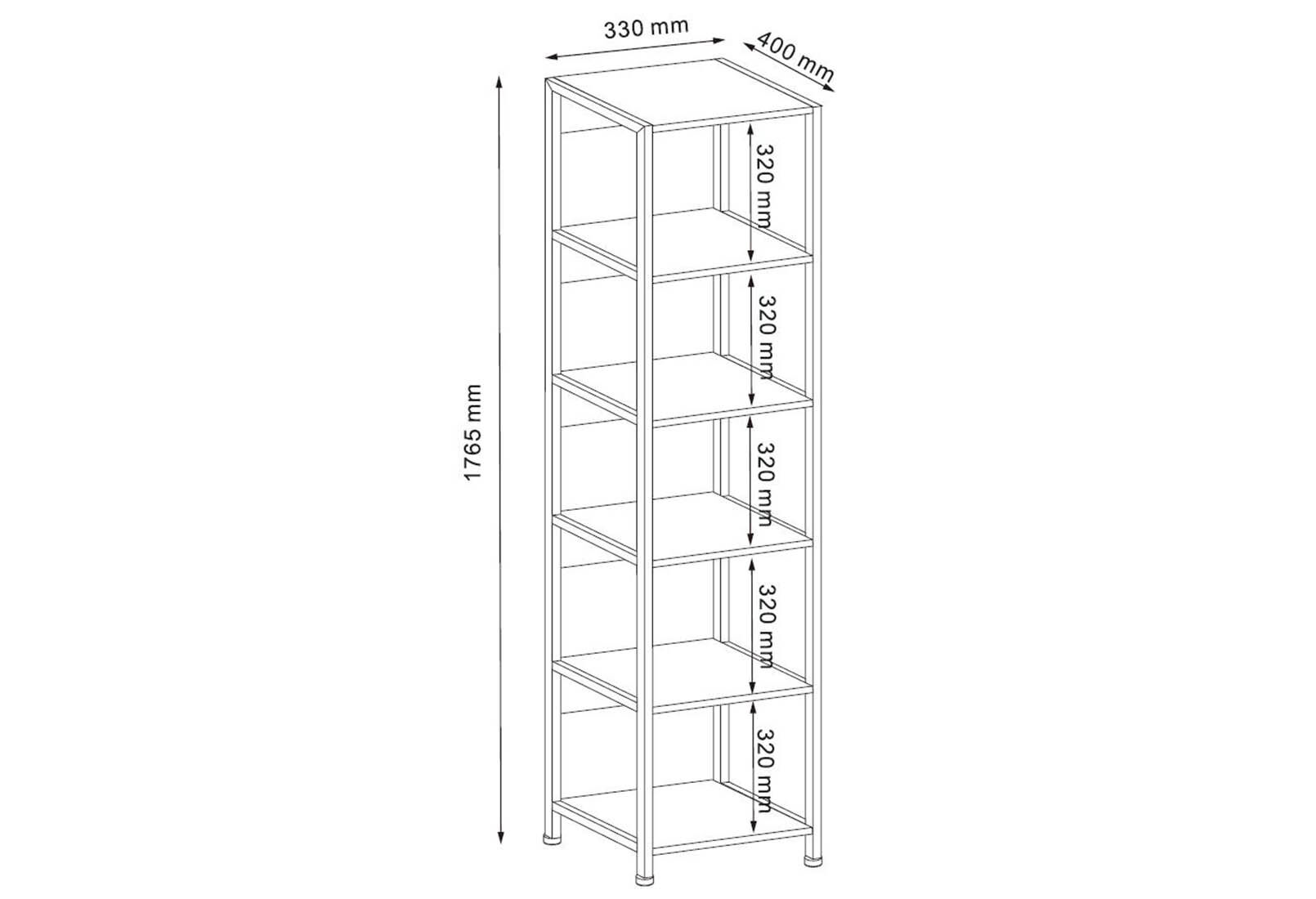 MELVILLE - Bookcase MELVILLE