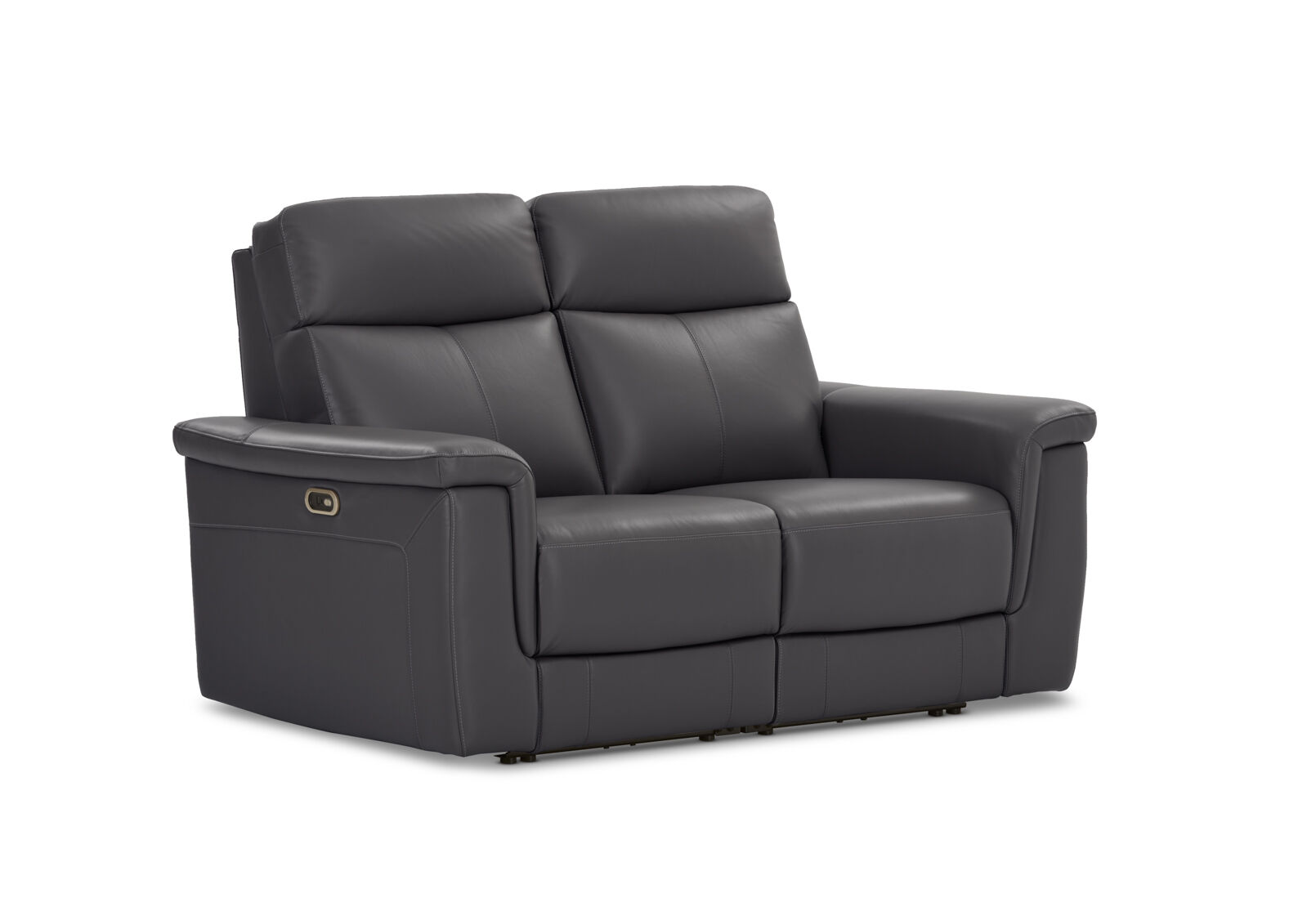 SERGIO LEATHER - 2 Seater with Electric Recliners SERGIO LEATHER