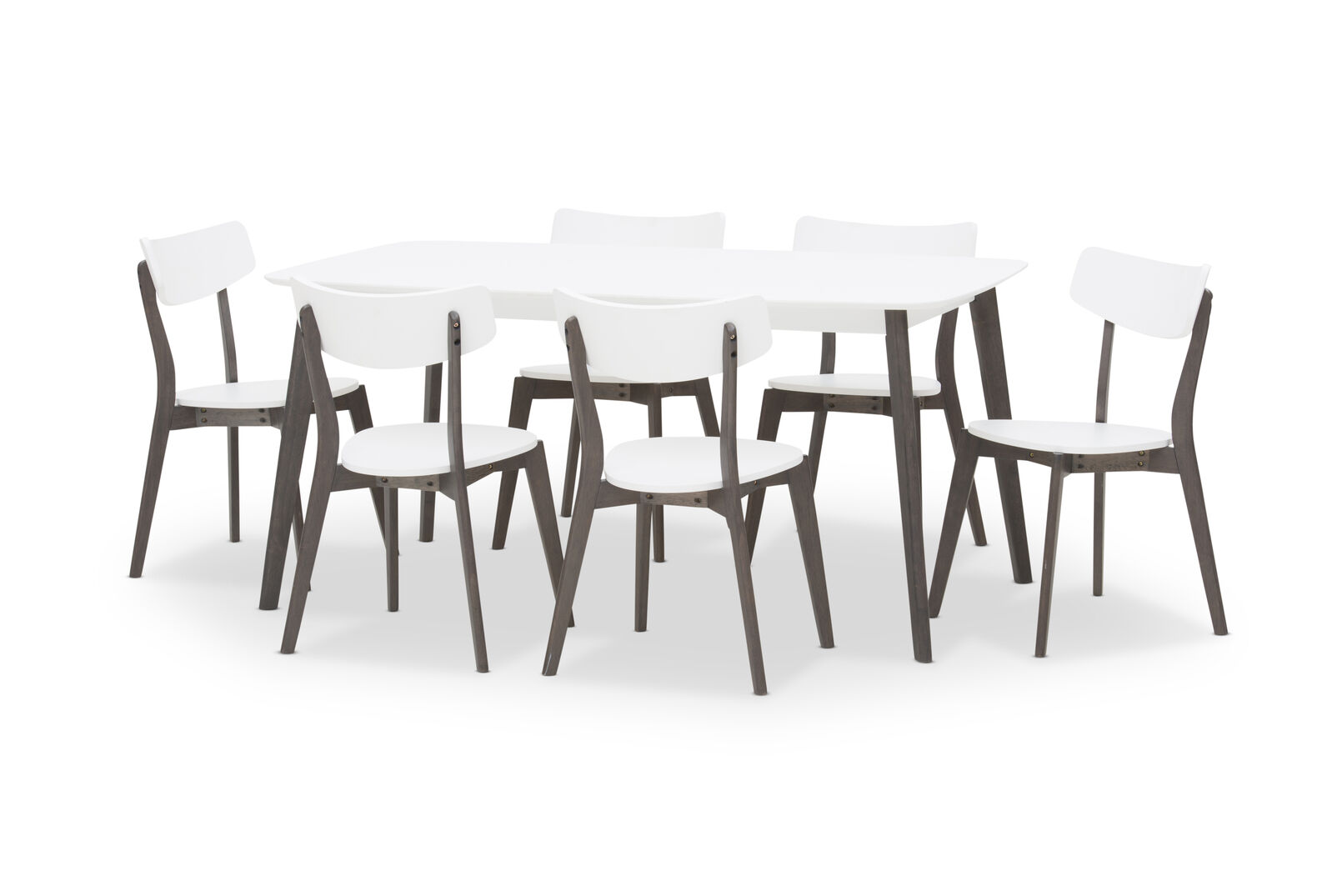 Rustic Grey Sven 7 Piece Dining Suite Amart Furniture