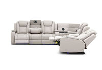 SENTINAL MK2 LEATHER - 5 Piece Corner with RHF Console SENTINAL MK2 LEATHER