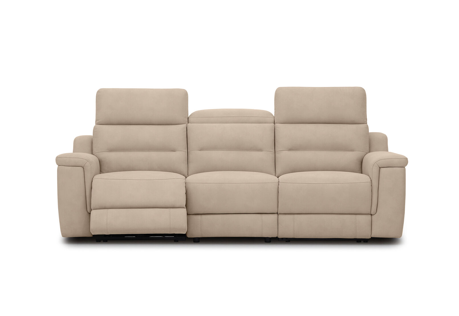 JEFFRIES FABRIC - 3 Seater Electric Recliners JEFFRIES FABRIC