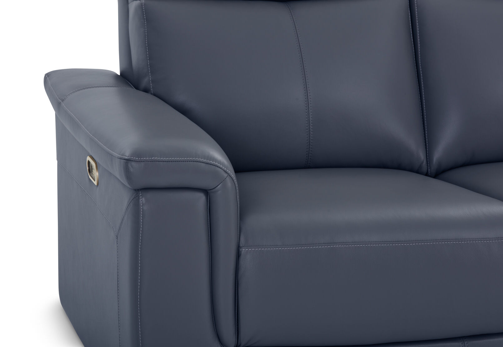 SERGIO LEATHER - 2 Seater with Electric Recliners SERGIO LEATHER