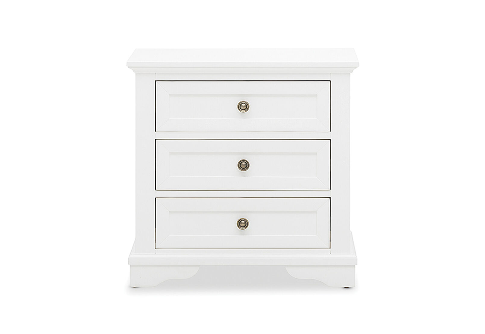 WHITE CHANELLE Bedside Amart Furniture