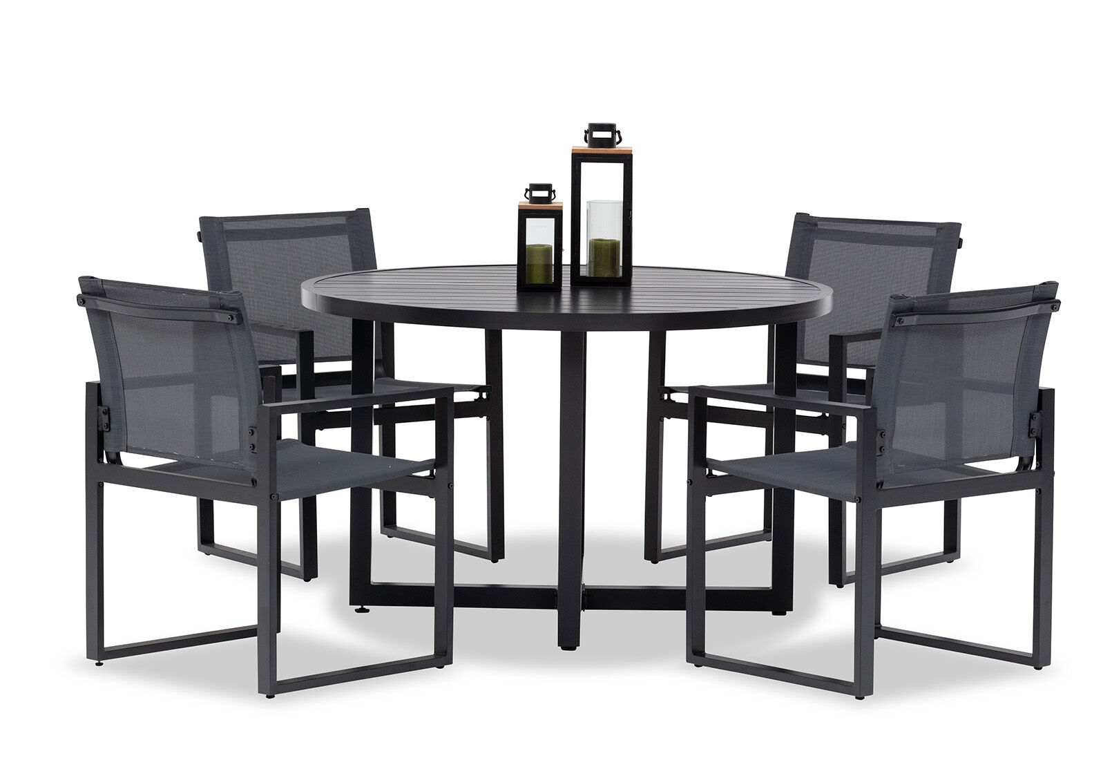 BAYVIEW - 5 Piece Outdoor Dining Setting BAYVIEW