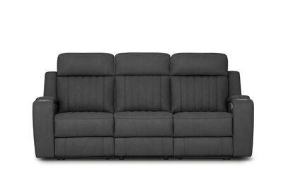 THANE FABRIC - 3 Seater with 2 inbuilt Electric Recliners
