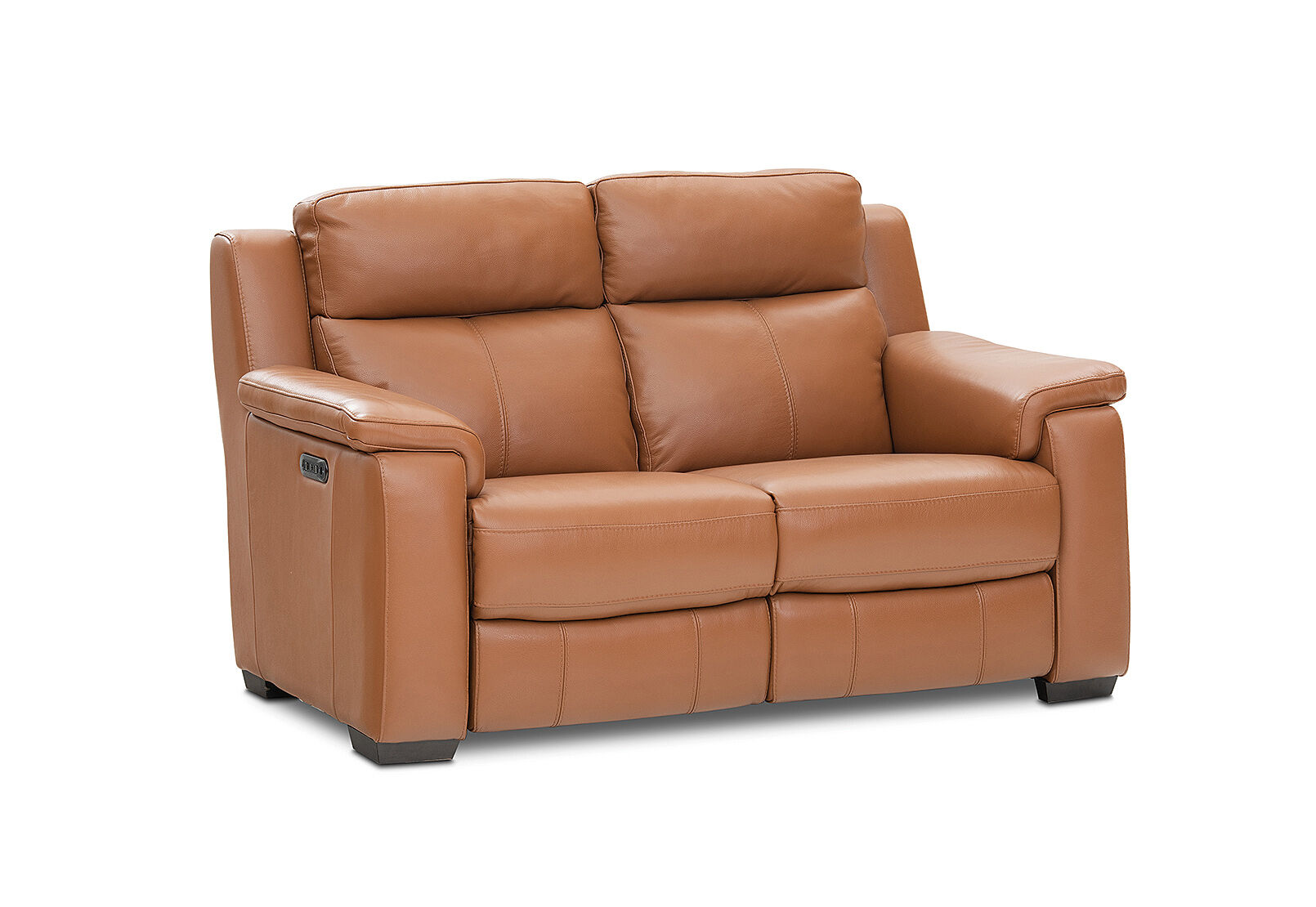 CAPELLO - Leather 2 Seater Sofa with 2 Inbuilt Electric Recliners CAPELLO