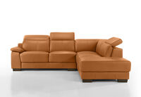 ESCHER LEATHER - Corner Lounge RHF Chaise ESCHER LEATHER