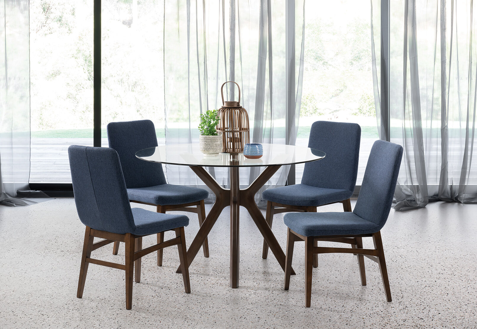 Glass dining table shop amart