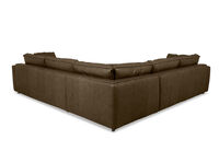 CIMIANO LEATHER - 5 Seater Corner Lounge CIMIANO LEATHER