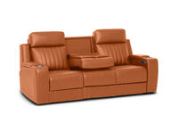 THANE LEATHER - 3 Seater Sofa with 2 inbuilt Electric Recliners THANE LEATHER
