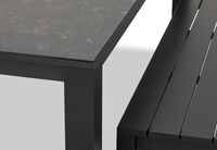LA PALOMA - 3 Piece Outdoor Dining Table With Naviti Bench Setting LA PALOMA