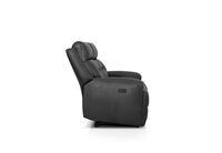 HOLLYWOOD FABRIC - 2 Seater Sofa with Electric Recliners HOLLYWOOD FABRIC