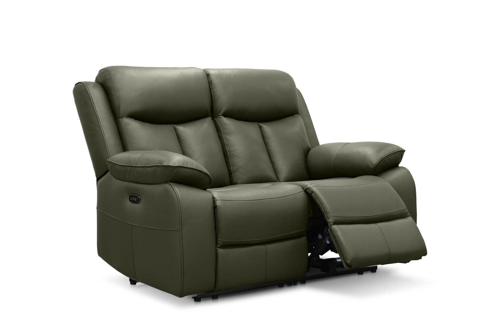 DACIA LEATHER - 2 Seater Sofa with inbuilt Electric Recliners DACIA LEATHER