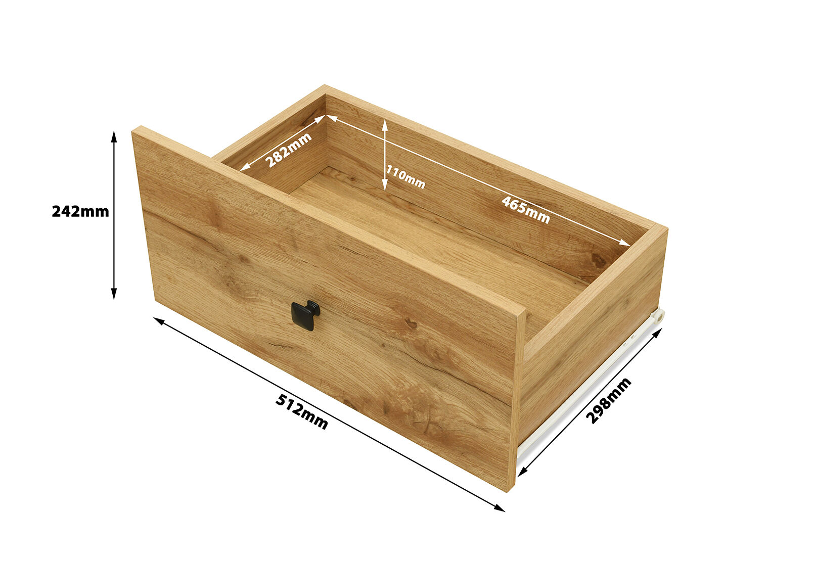 OBRIEN - 2 Drawer Coffee Table OBRIEN