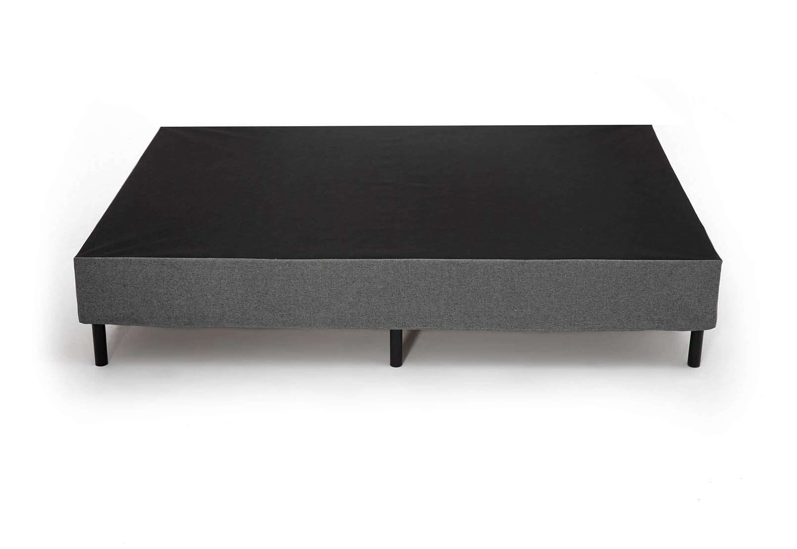 BLACK/GREY KLEIN Queen Bed Base Amart Furniture