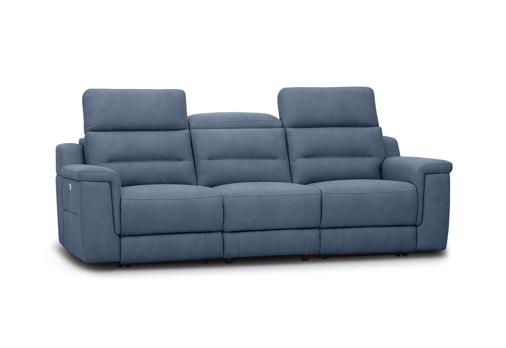 JEFFRIES FABRIC - 3 Seater Electric Recliners JEFFRIES FABRIC