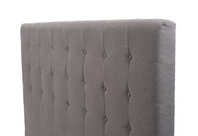 BENTON - Dark Grey Queen Headboard