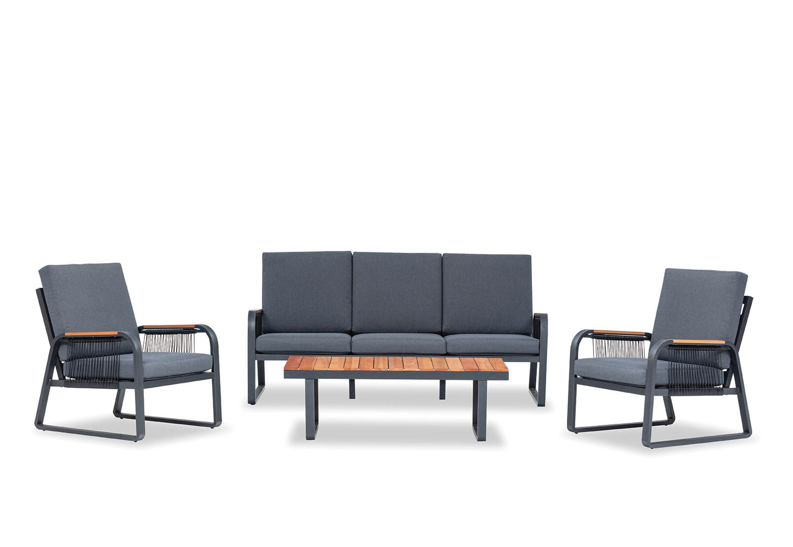 STROMBOLI - 4 Piece Outdoor Lounge Setting STROMBOLI